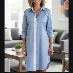 Chico's Light Blue Dress Shirt